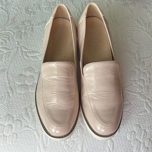 Vionic Women's Pink Patent/Suede Loafers, Size 6